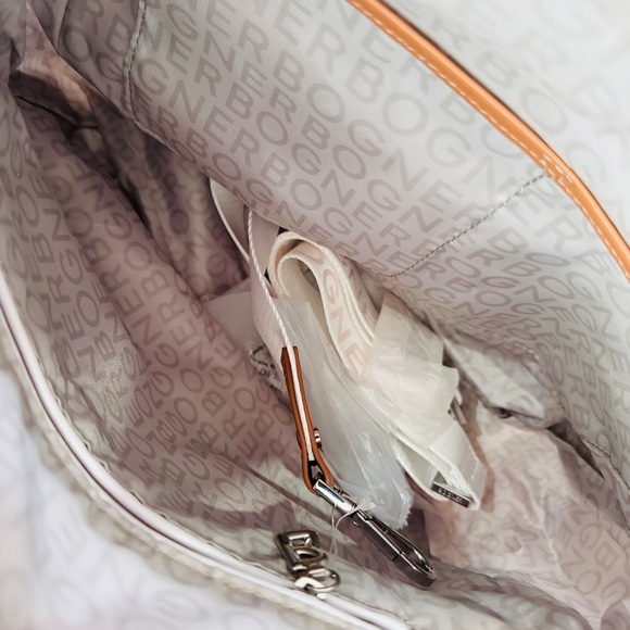 BOGNER KLOSTERS white Handbag Shoulder Bag NEW - Picture 5 of 5